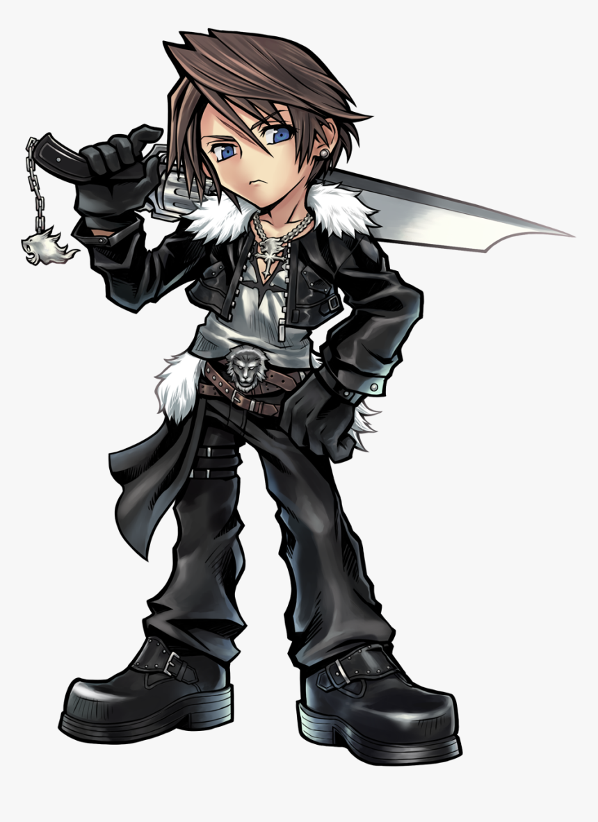 Final Fantasy Wiki - Dissidia Final Fantasy Opera Omnia Squall, HD Png Download, Free Download