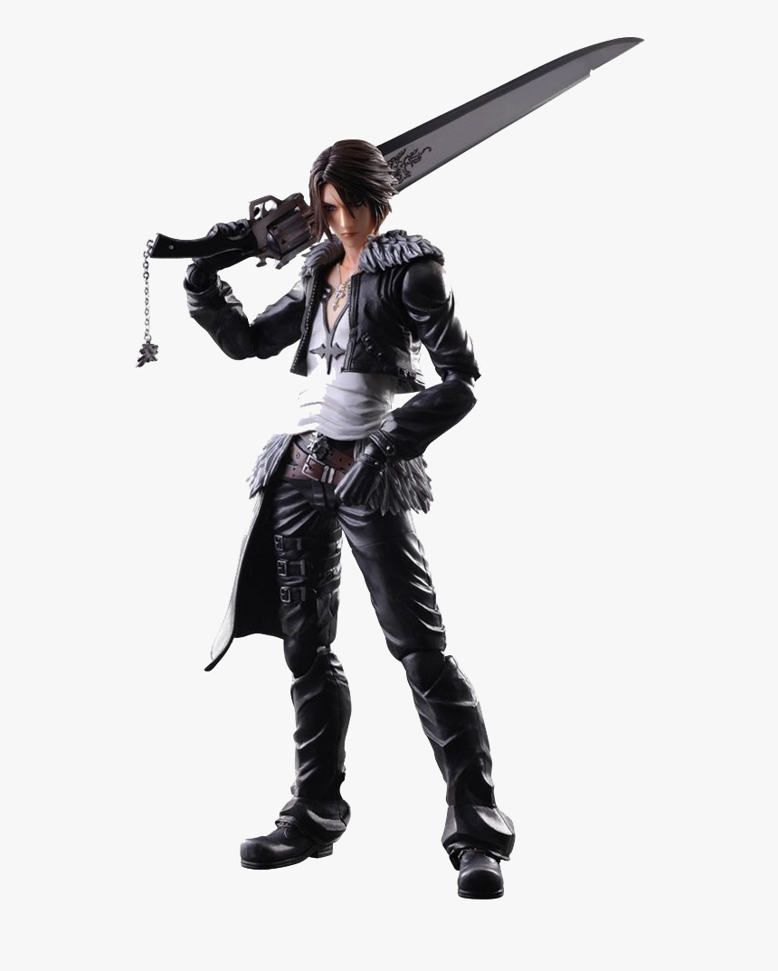 Squall Leonhart Png Free Download - Dissidia Final Fantasy Play Arts Kai Squall Leonhart, Transparent Png, Free Download