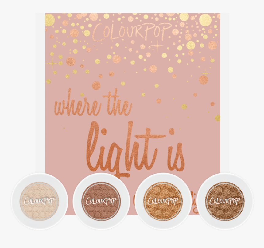 Colourpop Where The Light Is Eyeshadow Bundle, HD Png Download, Free Download