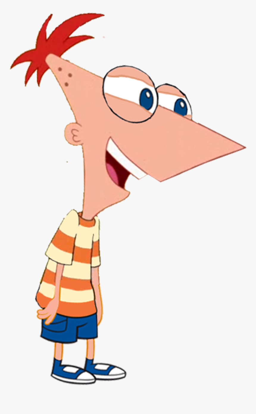 Laughing Phineas Vector By - Phineas Png, Transparent Png, Free Download