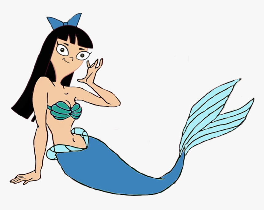 Stacy As A Mermaid - Phineas And Ferb Mermaid, HD Png Download, Free Download