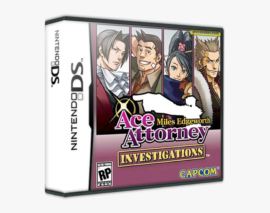 Ace Attorney Investigations Miles Edgeworth, HD Png Download, Free Download