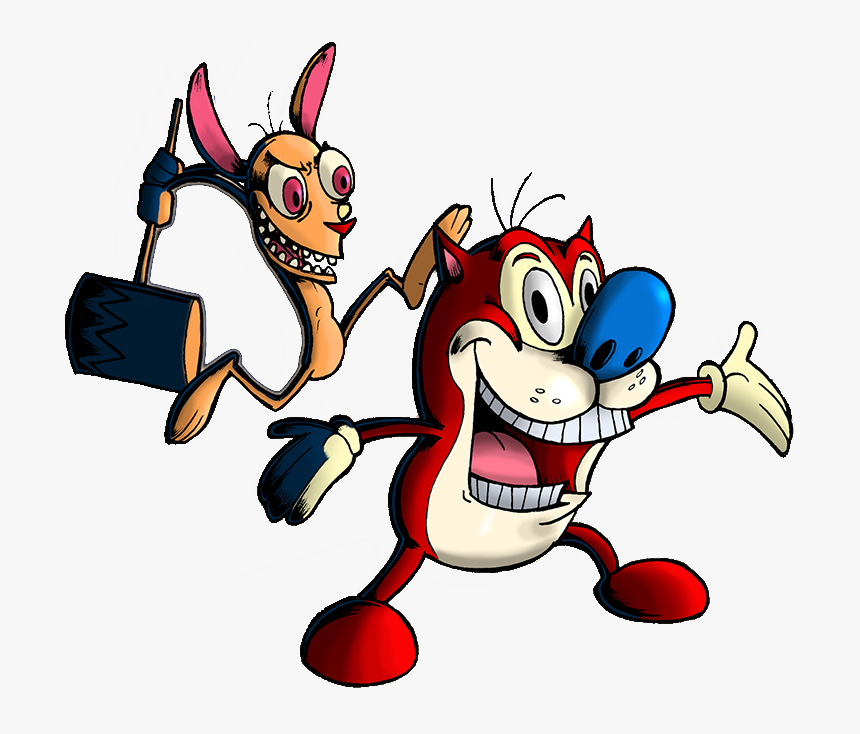 Ren & Stimpy - Cartoon, HD Png Download, Free Download