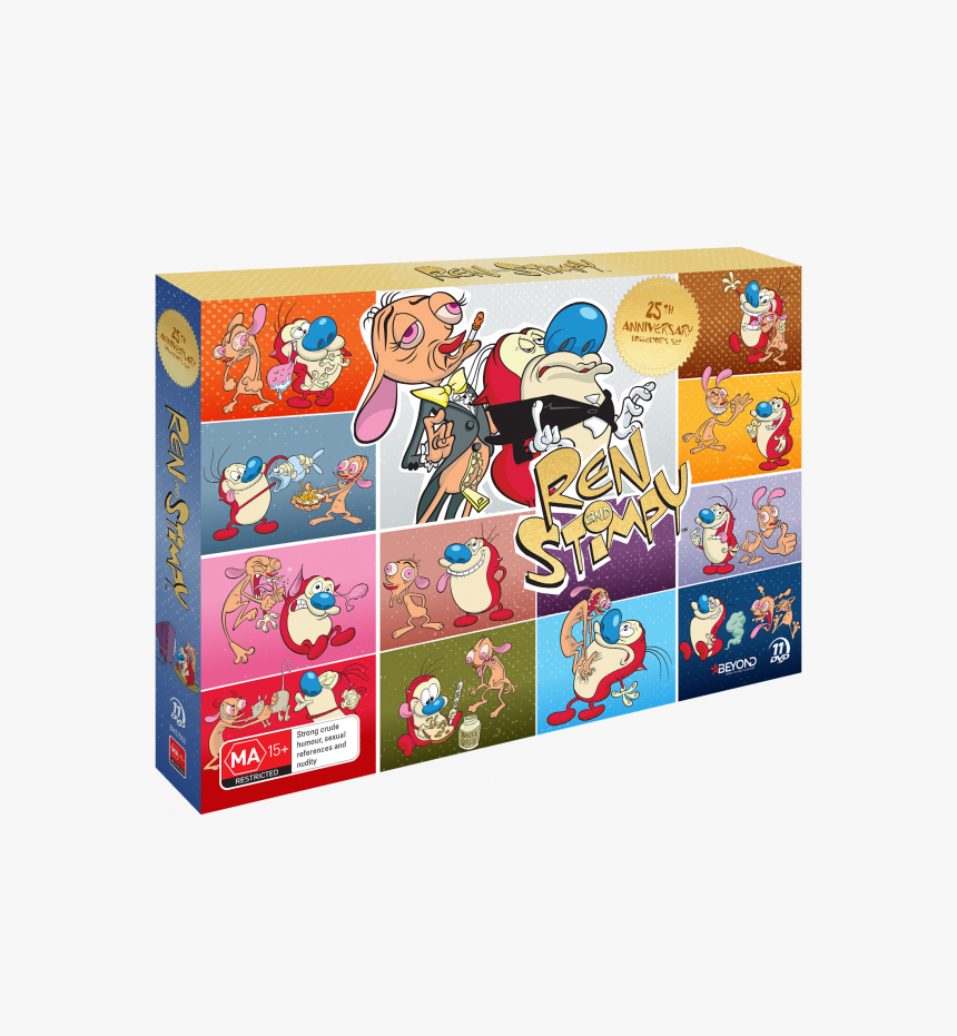 Ren & Stimpy 25th Anniversary Collector"s Set - Ren And Stimpy 25th Anniversary Collection, HD Png Download, Free Download