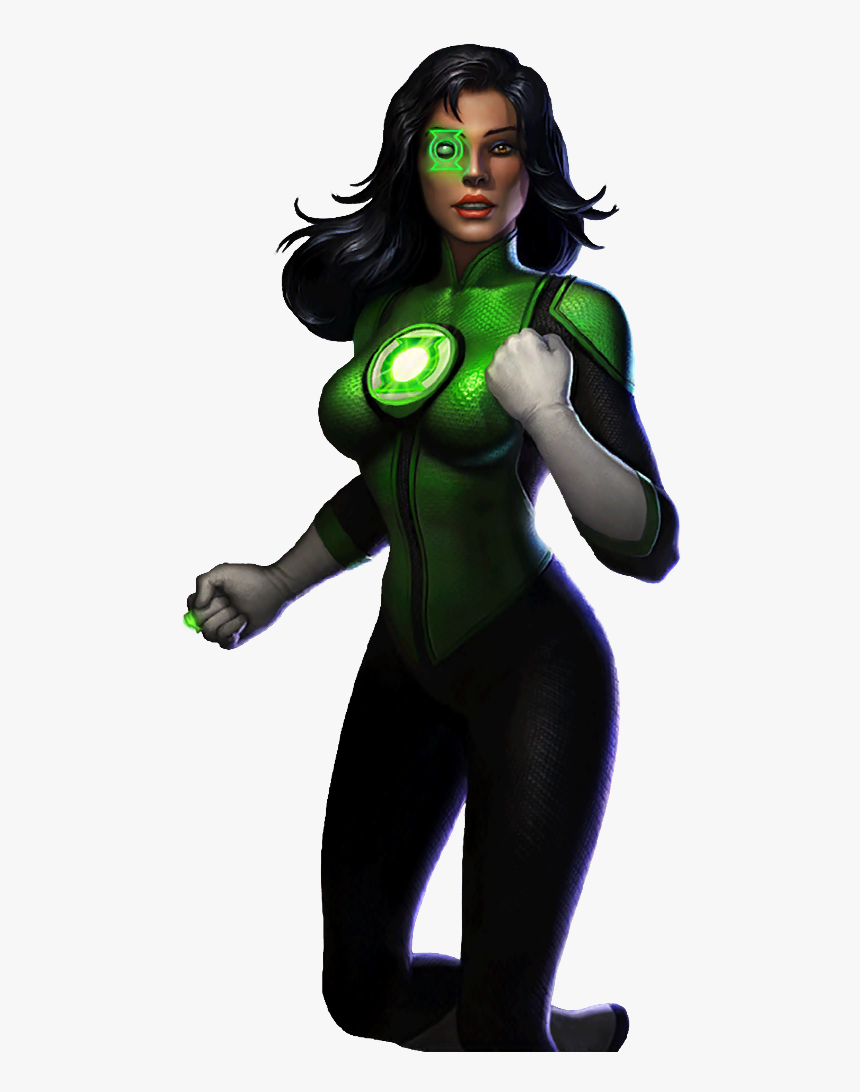 No Caption Provided - Green Lantern Jessica Cruz Render, HD Png Download, Free Download