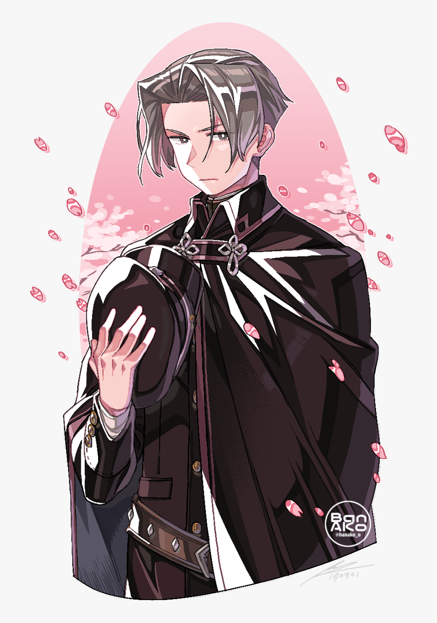 Miles Edgeworth Official Art, HD Png Download, Free Download