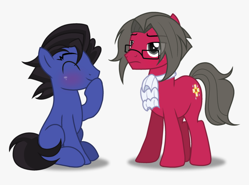 Cartoon,animated - Miles Edgeworth Pony, HD Png Download, Free Download