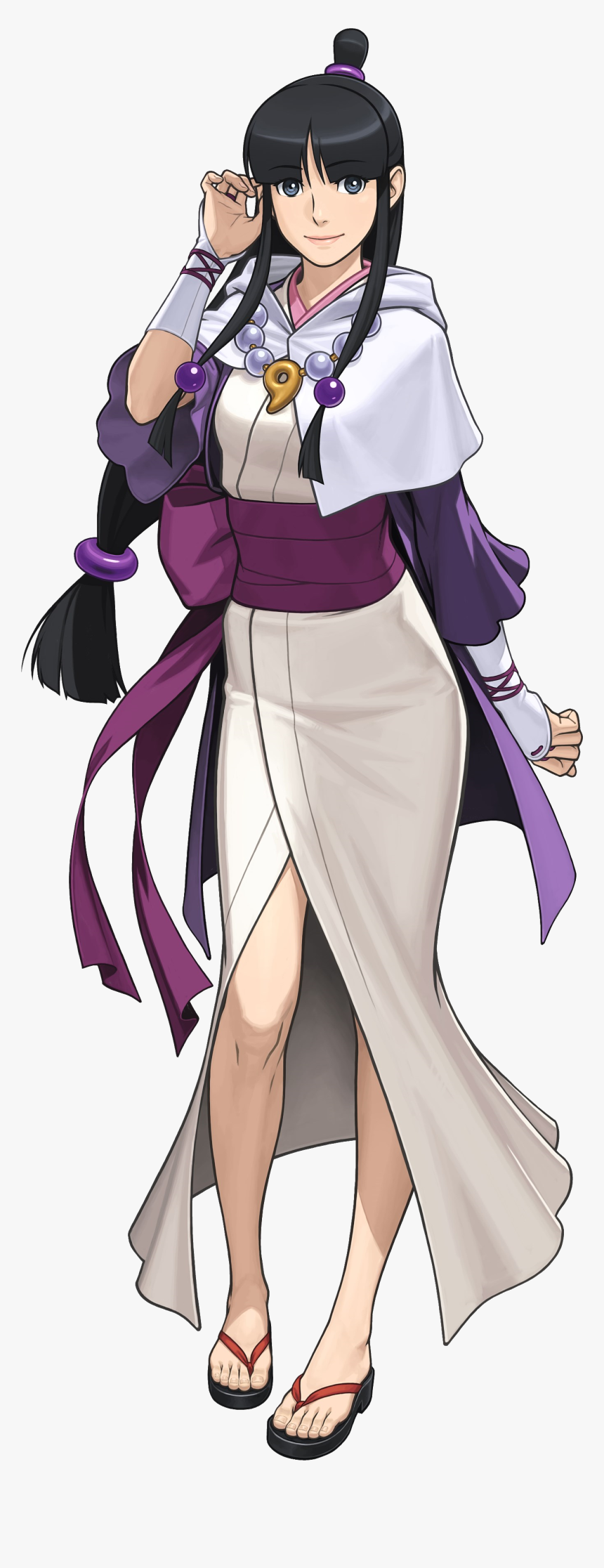 Maya Fey-aa6 - Ace Attorney Spirit Of Justice Maya, HD Png Download, Free Download