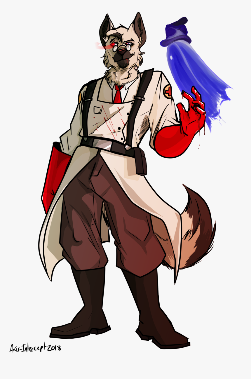 Medic Tf2 Furry, HD Png Download, Free Download