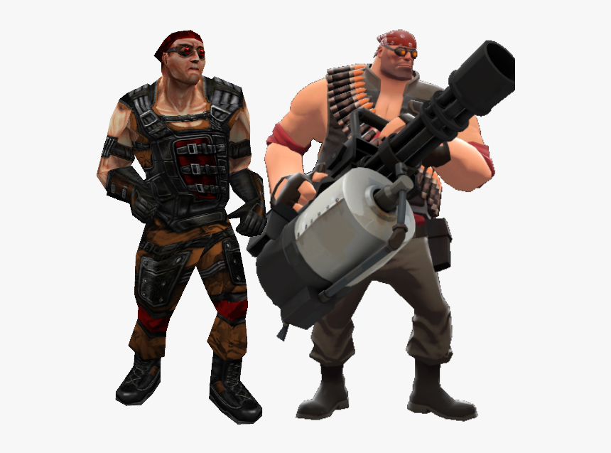 Heavy Weapons Guy Tfc, HD Png Download, Free Download