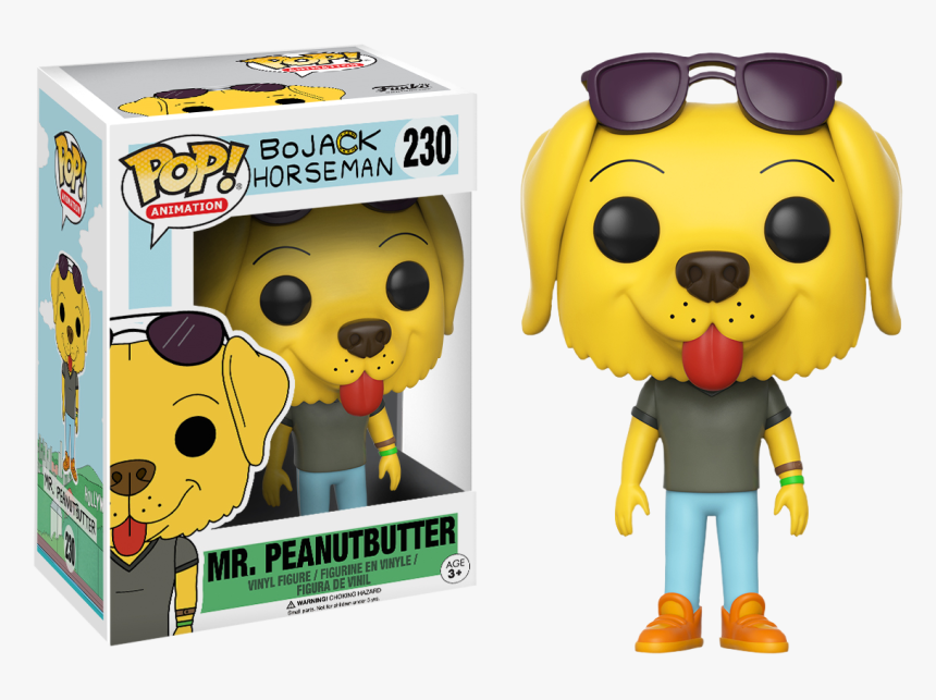 Mr Peanutbutter Funko Pop Vinyl Figure, HD Png Download, Free Download