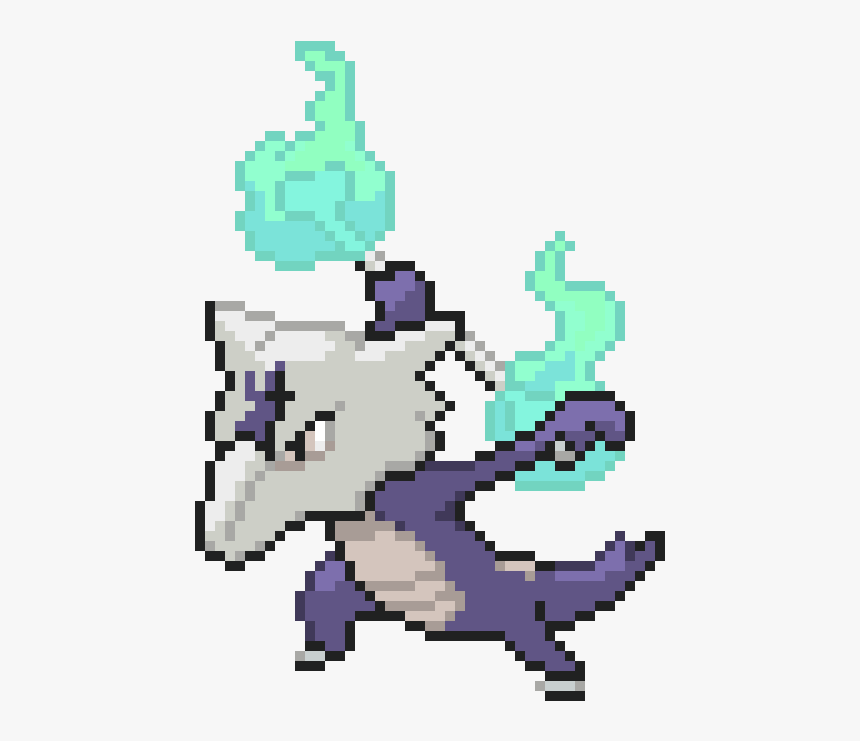 Marowak Pixel Art, HD Png Download, Free Download