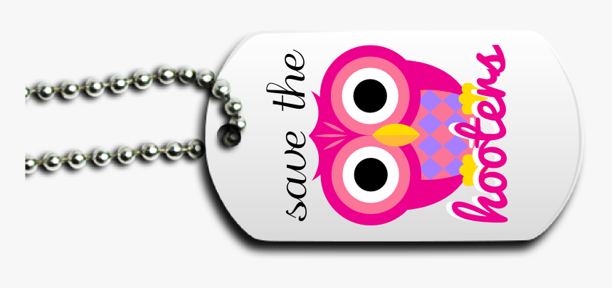 Save The Hooters Dog Tag Front - Dog Tag, HD Png Download, Free Download