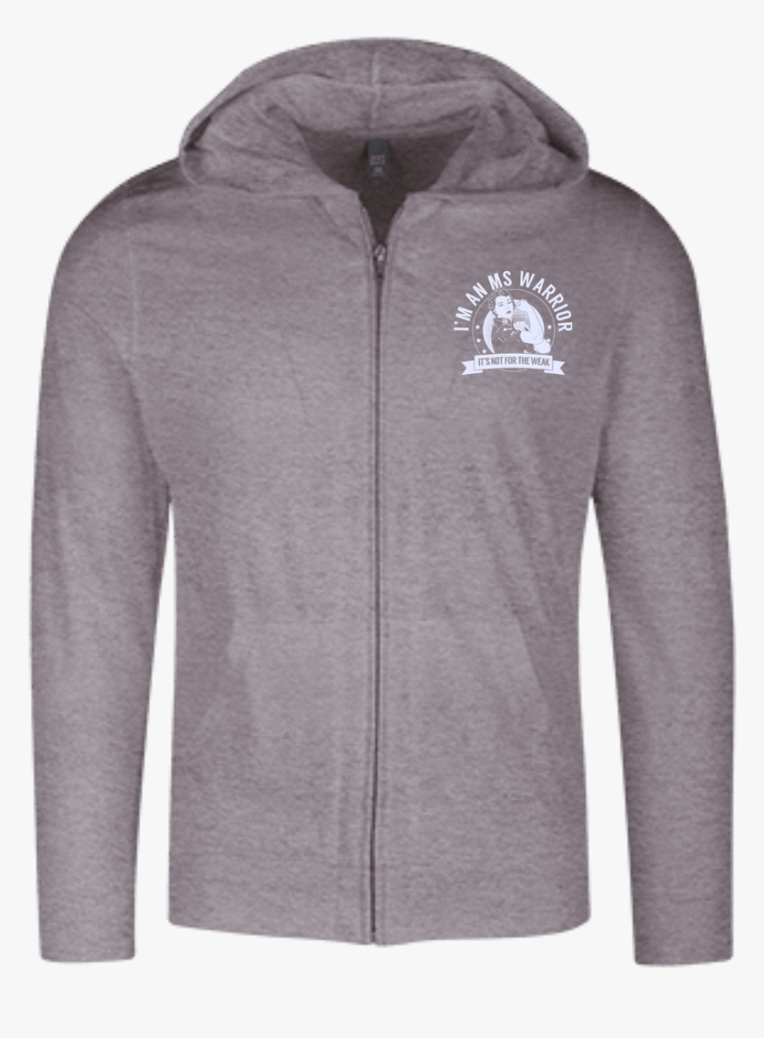 Ms Warrior Nftw Lightweight Full Zip Hoodie - Hoodie, HD Png Download ...