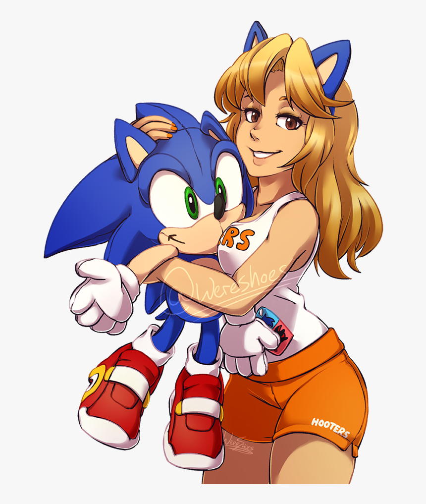 Thumbnail For Dapatmac Whats This Random Hooters Employee - Sonic The Hedgehog Hooters, HD Png Download, Free Download