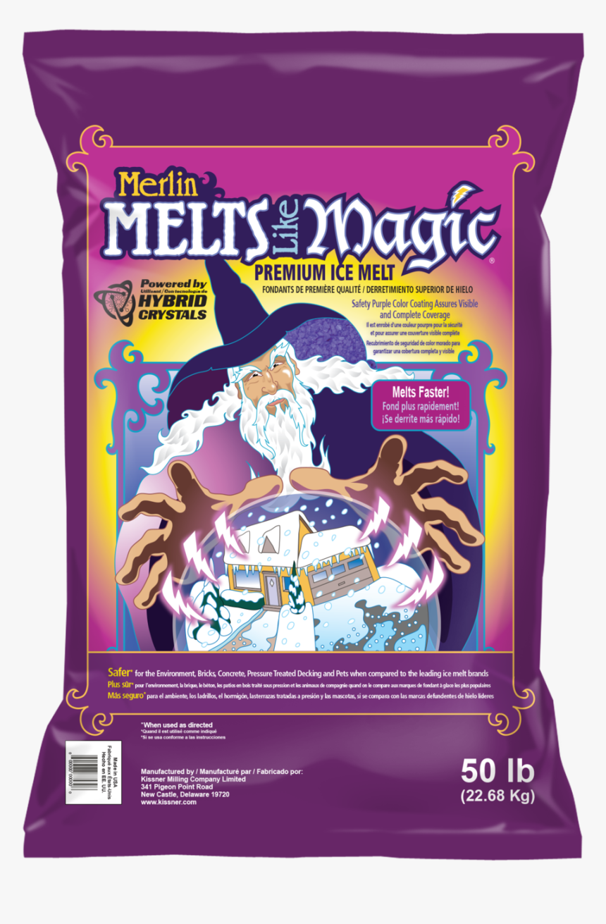 Merlin Melts 50lb Usa Lr, HD Png Download, Free Download