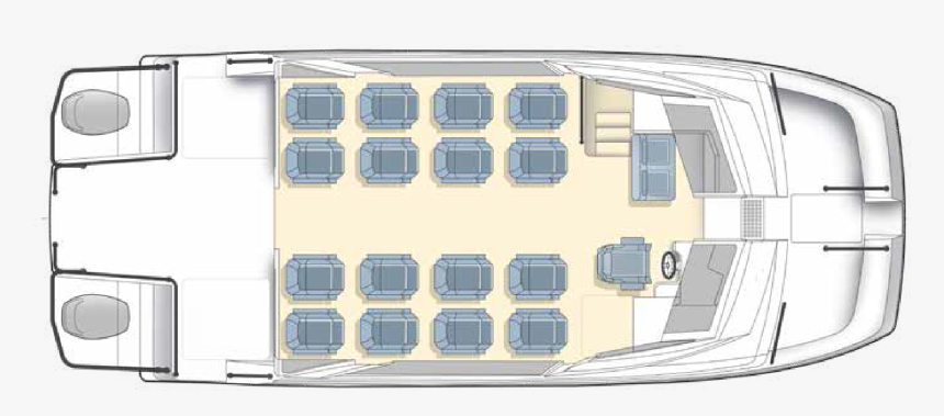 12 Passenger Configuration - Architecture, HD Png Download, Free Download