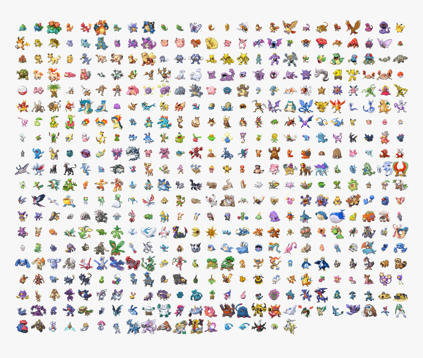 Thumb Image - All Pokemon Pixel Art, HD Png Download, Free Download
