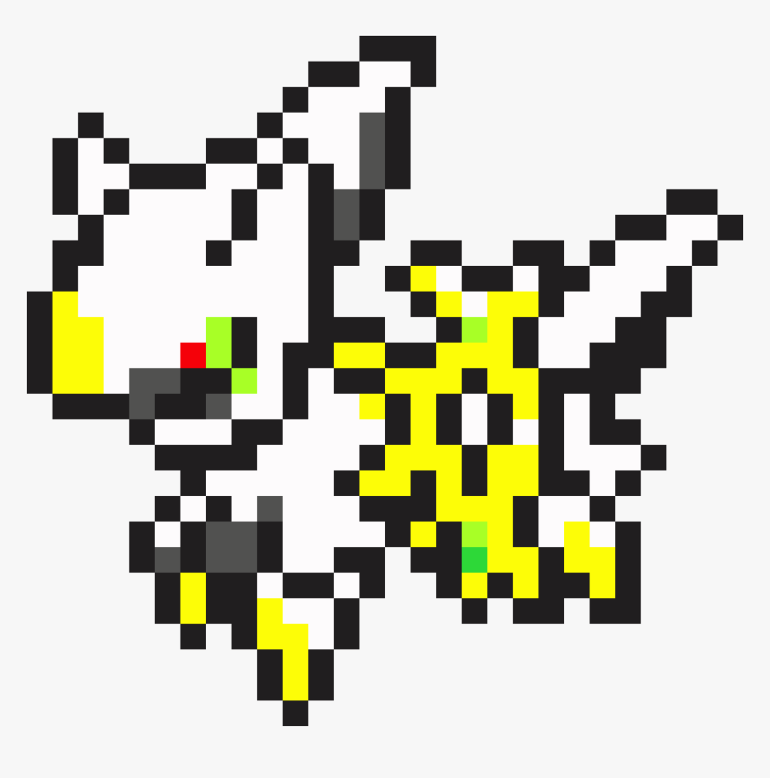 Pokemon Pixel Art Arceus, HD Png Download, Free Download