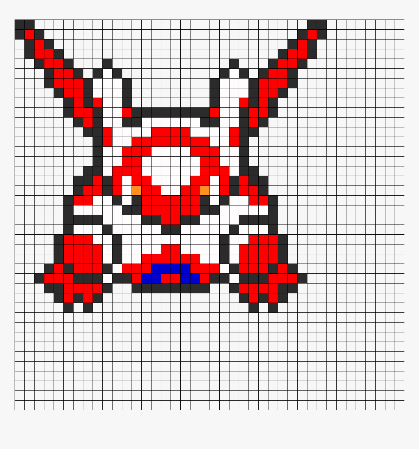 Latias Pokemon Perler Bead Pattern / Bead Sprite - Pokemon Hama Beads Patterns, HD Png Download, Free Download