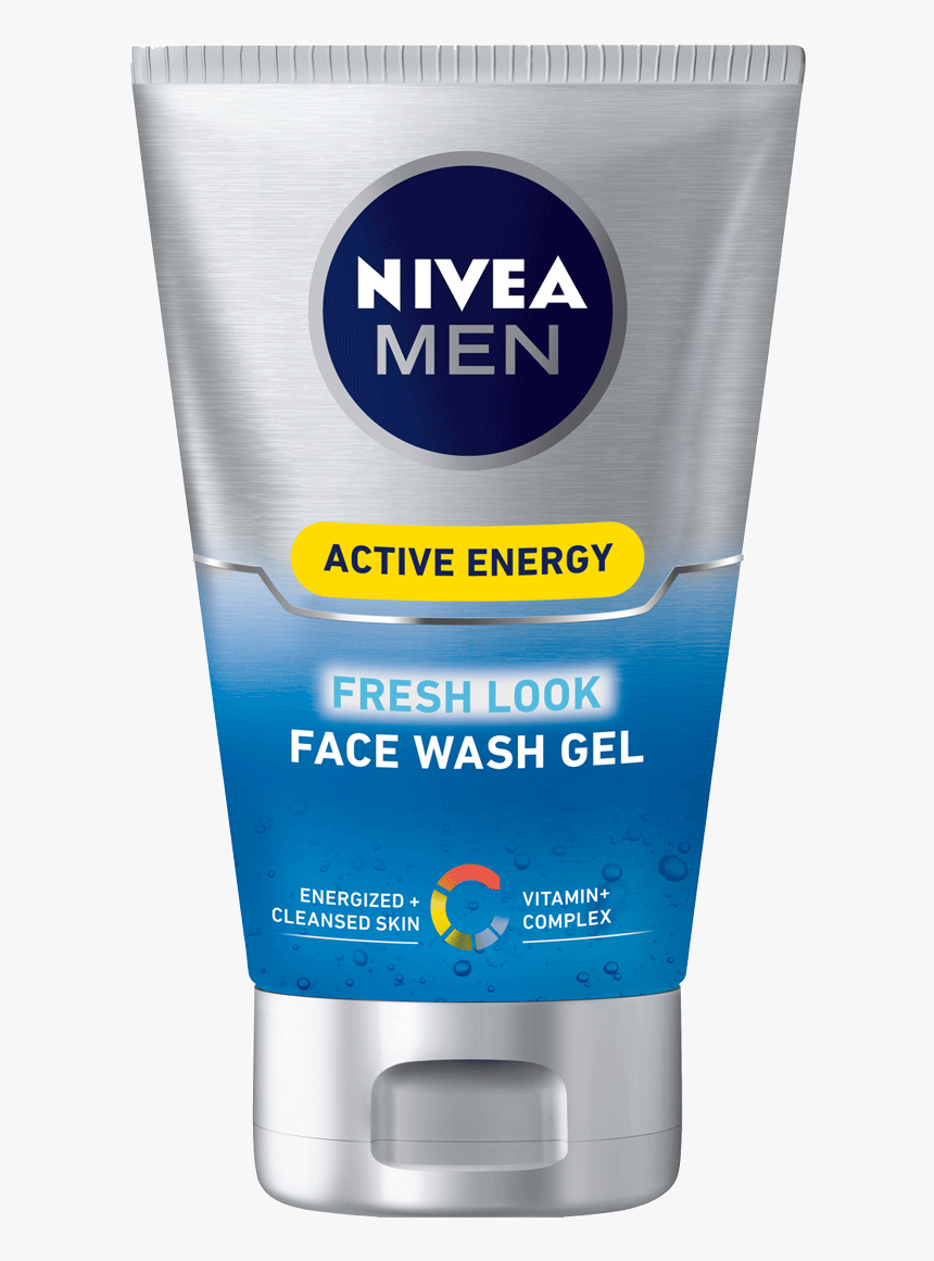 Oily Skin Nivea Men's Face Wash, HD Png Download, Free Download