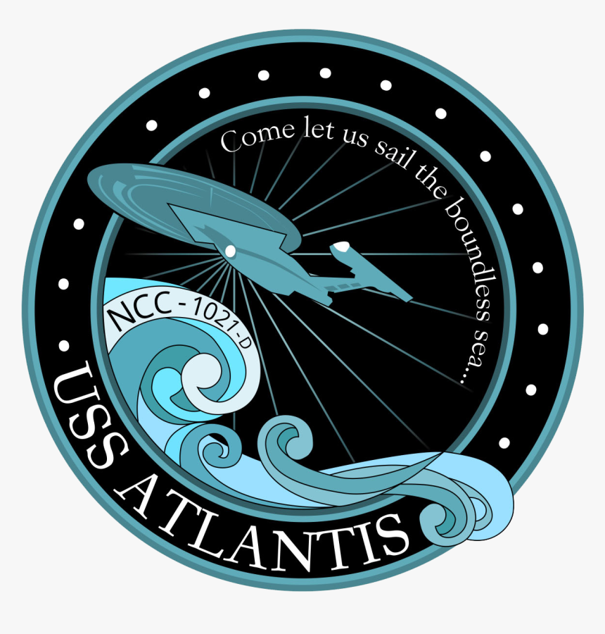 Transparent Atlantis Clipart - Star Trek Uss Atlantis, HD Png Download, Free Download