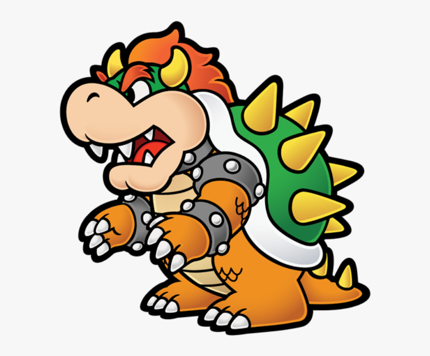 Download Zip Archive - Paper Mario Bowser, HD Png Download, Free Download