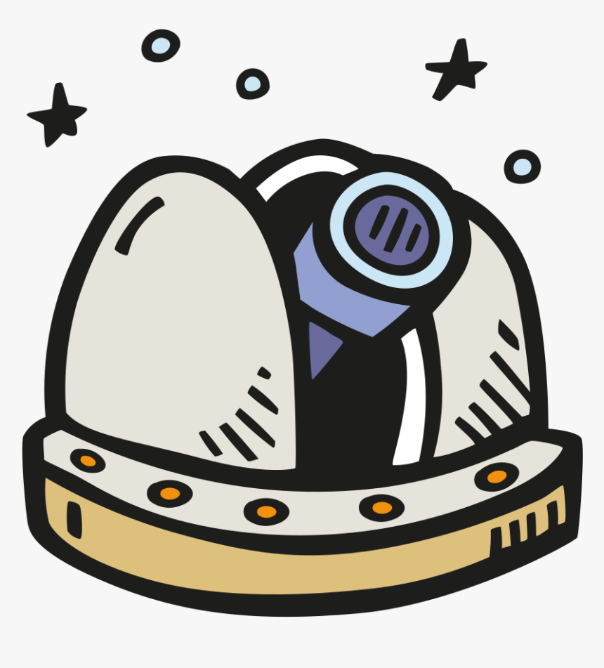 Space Observatory Icon - Observatory Clipart, HD Png Download, Free Download