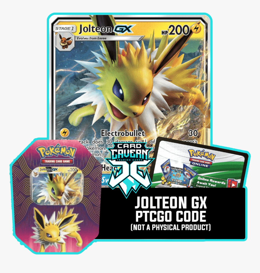 Pokemon Tcg Jolteon Gx, HD Png Download, Free Download