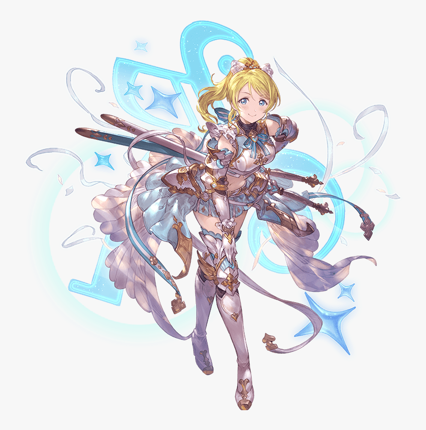 Granblue Fantasy Love Live Eli, HD Png Download, Free Download