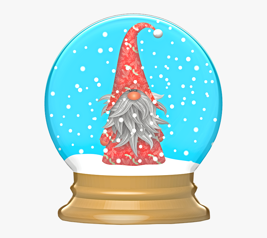 Winter Snow Globe Clipart, HD Png Download, Free Download