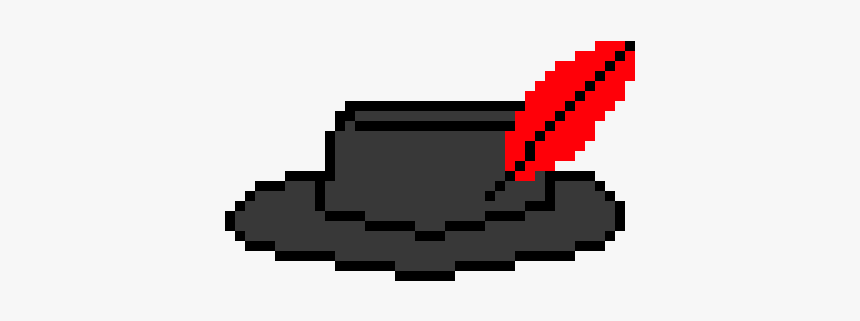 Fedora Pixel Art Png, Transparent Png, Free Download