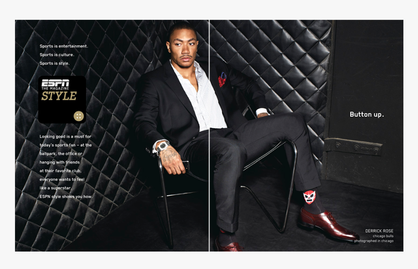 The Work - Derrick Rose Chicago Bulls Suit, HD Png Download, Free Download