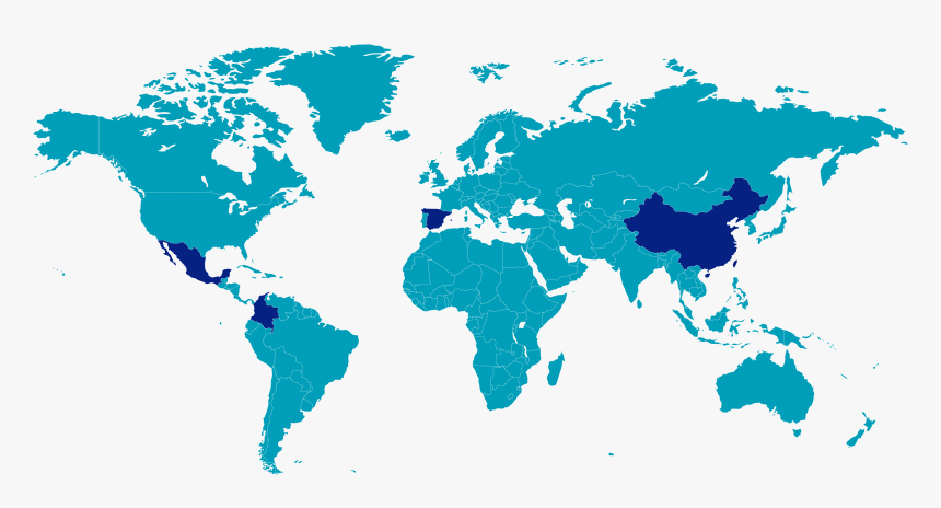 World Map Png Country, Transparent Png, Free Download