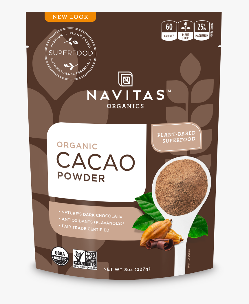 Navitas Cacao Powder, HD Png Download, Free Download