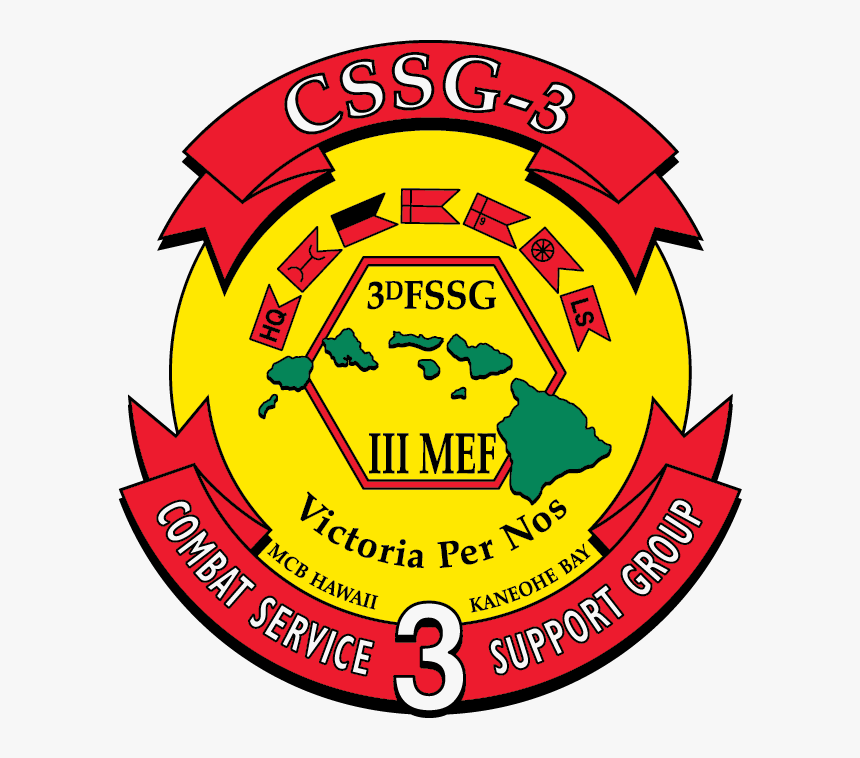 Cssg-3 Combat Service Support Grp - Cssg 3, HD Png Download, Free Download