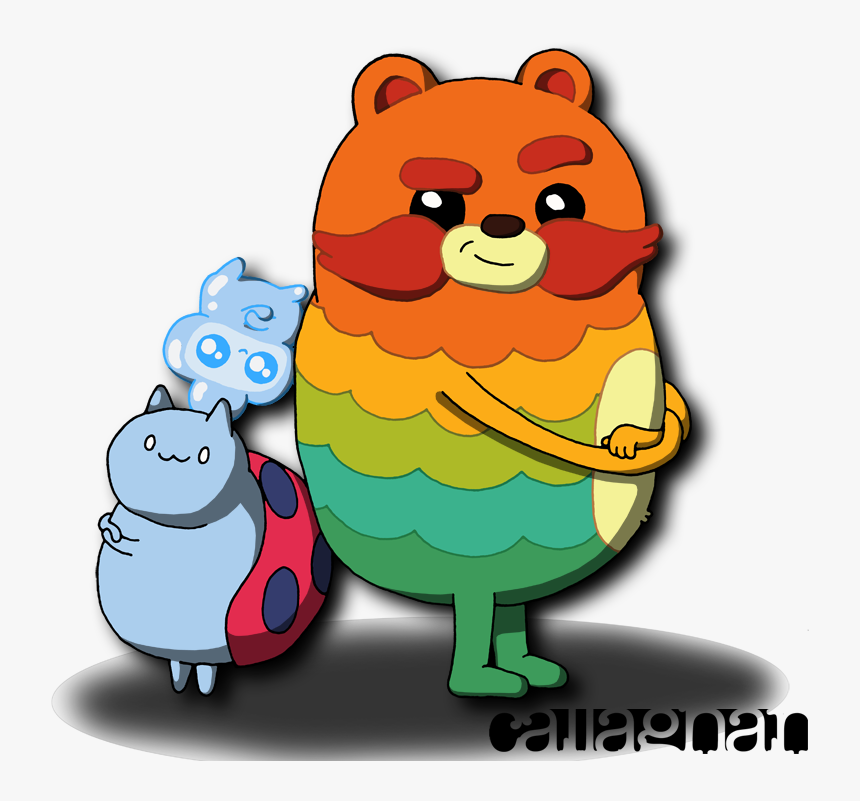 Jellycatbear - Cartoon, HD Png Download, Free Download