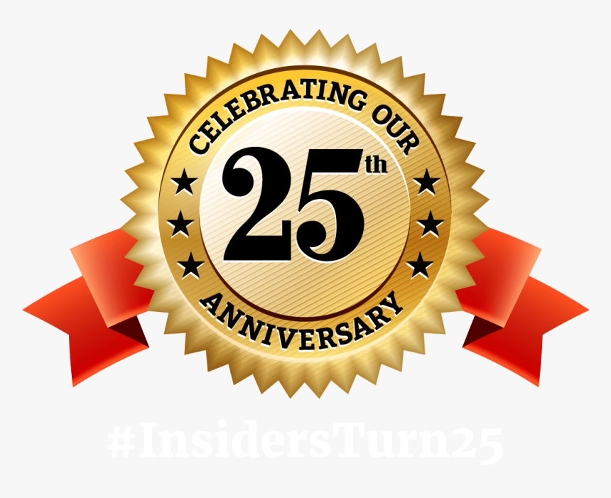 25th Anniversary Badge - 100 Satisfaction Guarantee Transparent, HD Png Download, Free Download