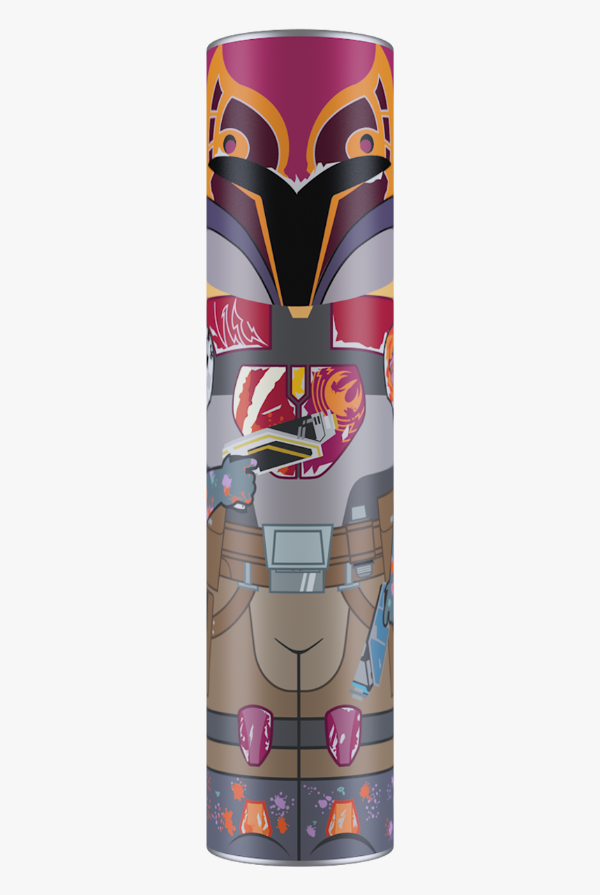 Sabine Wren Star Wars Mimopowertube 2600mah Portable - Tiki, HD Png Download, Free Download