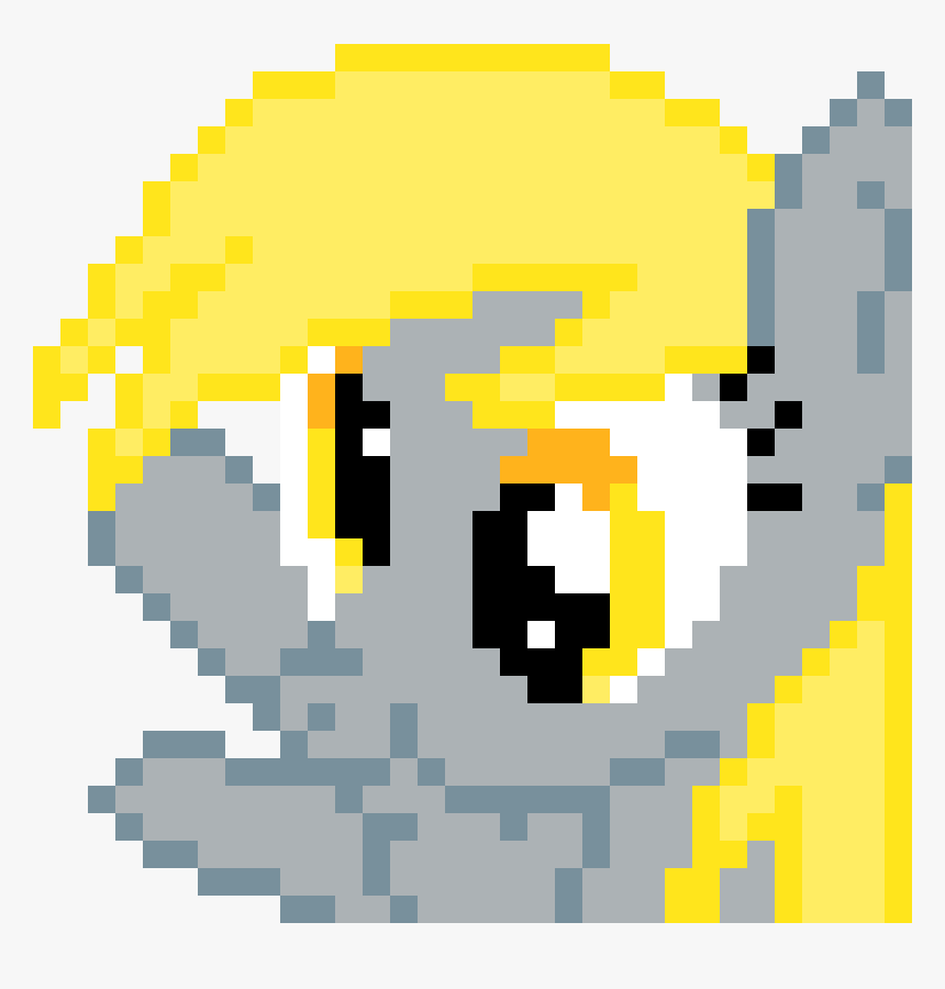 Derpy Hooves Minecraft Pixel Art, HD Png Download, Free Download