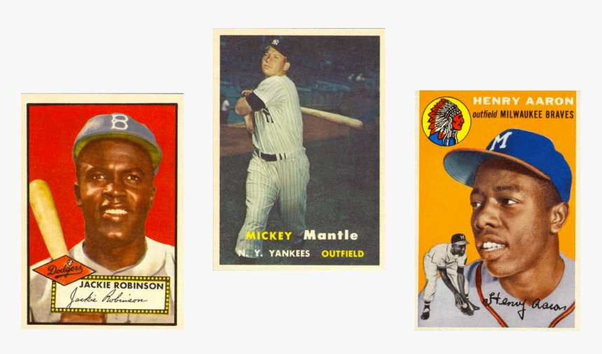 Cards - Baseball Cards Jackie Robinson, HD Png Download, Free Download