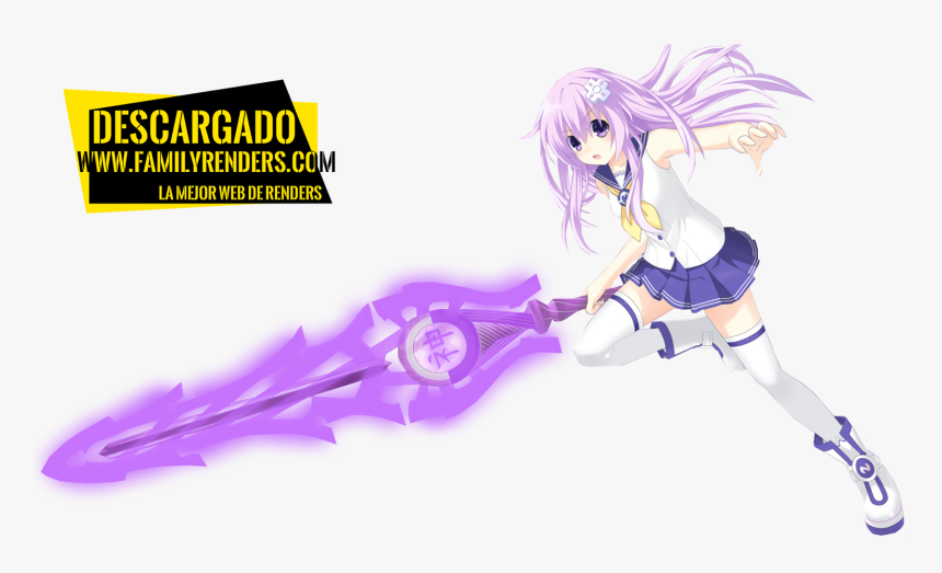 Render Nepgear - Neptunia Nepgear Render, HD Png Download, Free Download