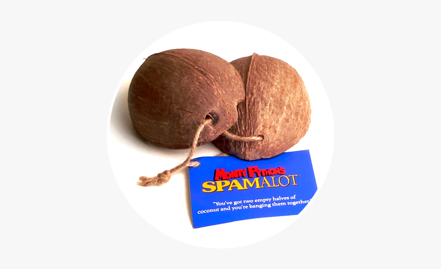 Spamalot Coconut Halves - Spamalot Coconuts, HD Png Download, Free Download