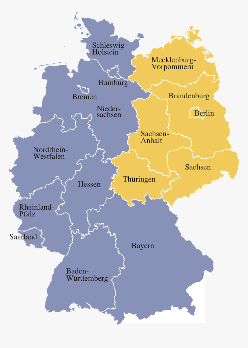 16 German States, HD Png Download, Free Download