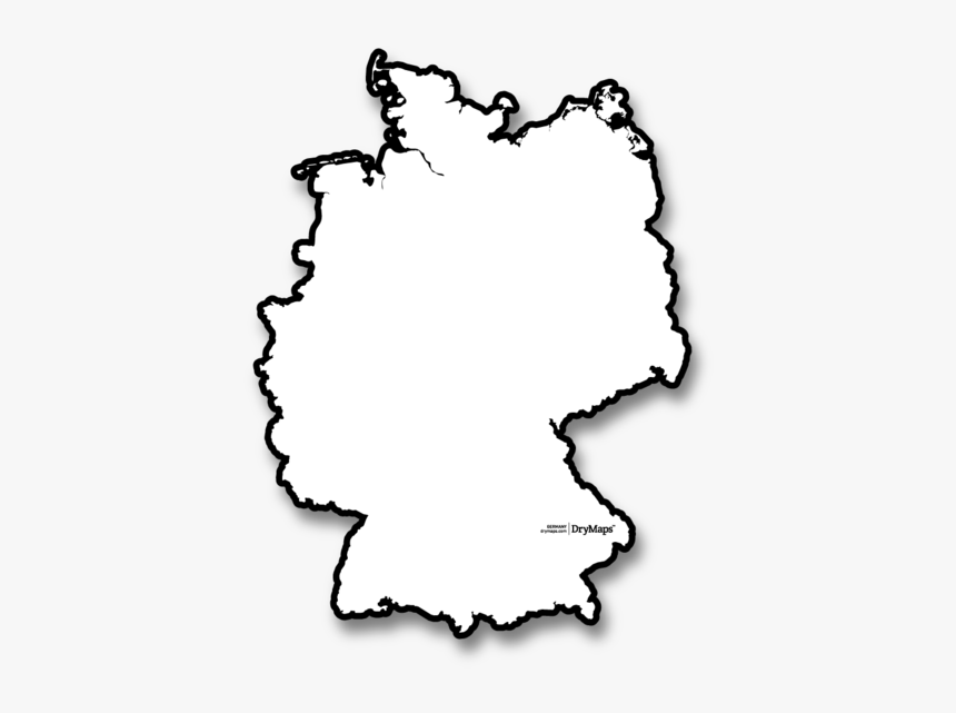 Germany - Germany Map Drawing, HD Png Download, Free Download