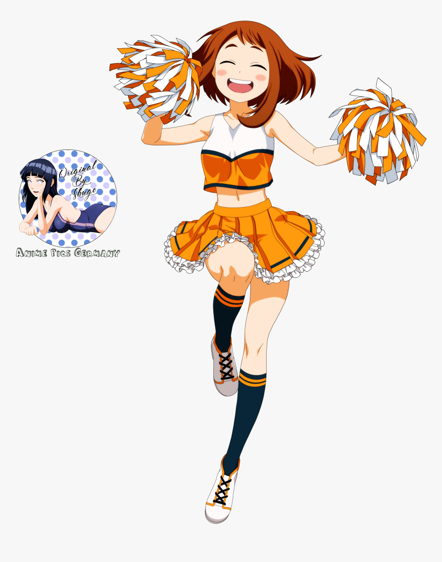 My Hero Academia Cheerleader Transparent Hd Png Download Kindpng