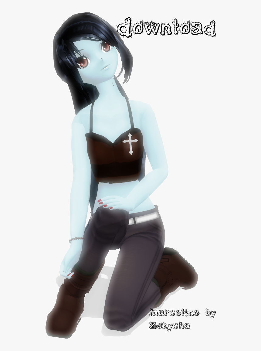 Marceline Mmd Model, HD Png Download, Free Download