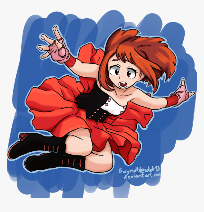 Boku No Hero Academia Uraraka Dress, HD Png Download, Free Download