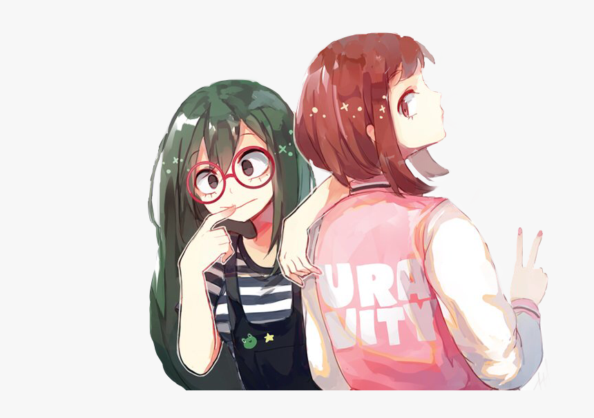 Im Starting To Ship It - Uraraka And Tsuyu Ship, HD Png Download - kindpng.