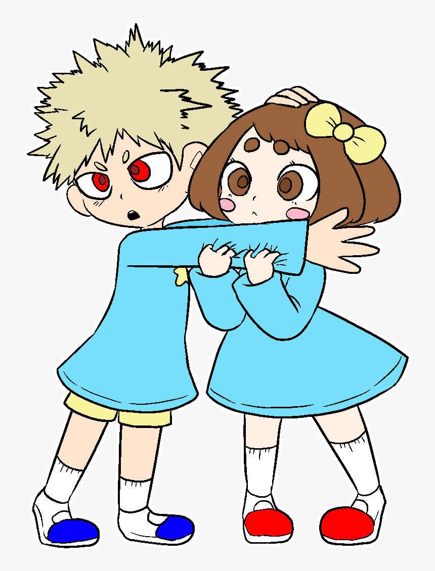 Kacchako My Hero Academia Bakugo Cute Fanart, HD Png Download, Free Download